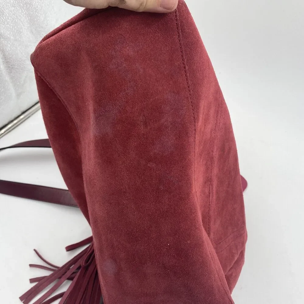 MILA / M.I.L.A. / Made In Los Angeles Luxe Tote Bag Suede - Picture 11 of 13